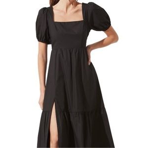 ASTR the Label Black Maxi Dress